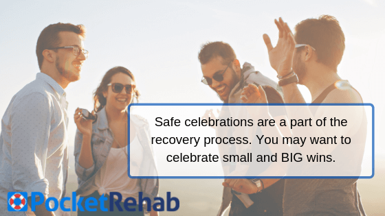 Safely Celebrating Milestones in Recovery